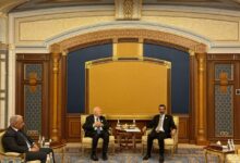 صورة الحسين ولد مدو يبحث تعزيز التعاون الثقافي مع المفوض السامي لتحالف حوار الحضارات في جدة