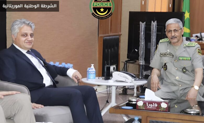 صورة المدير العام للأمن الوطني يستقبل سفير جمهورية مصر العربية