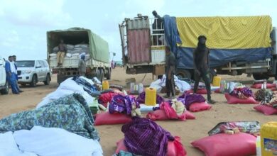 صورة غورغول: السلطات العمومية توزع قطعا أرضية وخيما للسكن على المتضررين