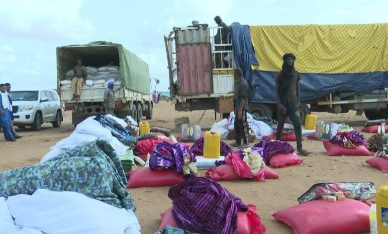 صورة غورغول: السلطات العمومية توزع قطعا أرضية وخيما للسكن على المتضررين