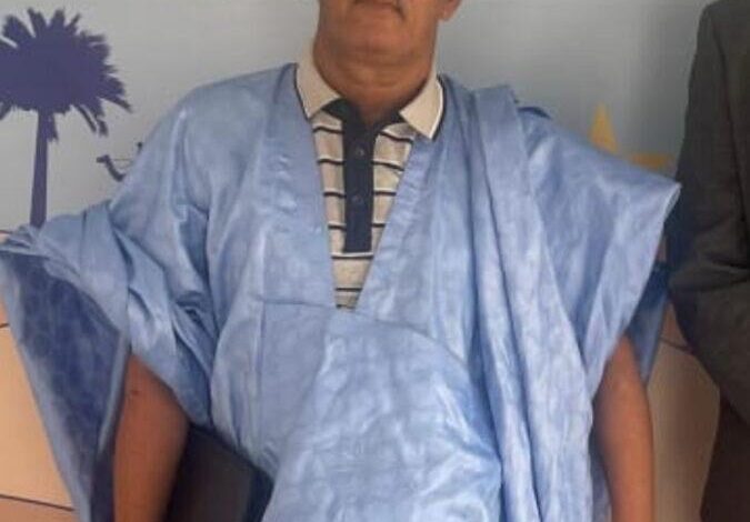 صورة توقيف المدير الناشر لموقع “ربيد إنفو” أحمد ولد بتار من طرف فرقة الجرائم السبرانية