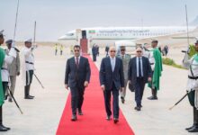 صورة ولد الشيخ الغزواني يصل العاصمة نواكشوط بعد مشاركته في مؤتمر طوكيو