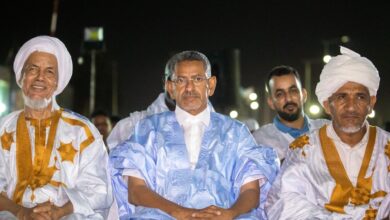 صورة عمدة بلدية عرفات يفتتح أمسية مديحية للتجمع الثقافي الإسلامي في موريتانيا وغرب إفريقيا