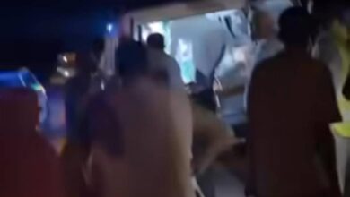 صورة حادث سير قرب تگنت يخلف ثلاثة ضحايا أحدهم في حالة حرجة