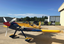 صورة سقوط طائرة قبالة مايوركا الإسبانية ومصرع راكبَيها