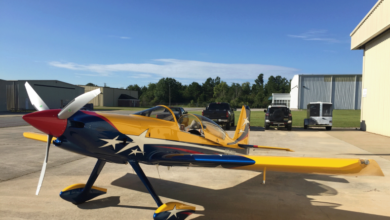 صورة سقوط طائرة قبالة مايوركا الإسبانية ومصرع راكبَيها