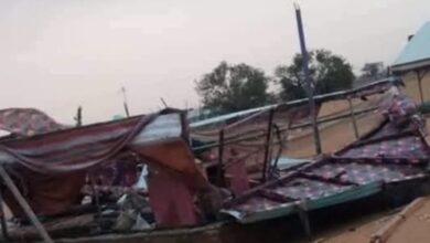 صورة لبراكنه :وفاة ثلاثة أشخاص وإصابة اخرين جراء عاصفة قوية