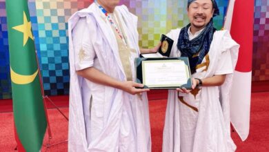 صورة سفير موريتانيا بطوكيو..بلادنا من أبرز مصدري الأخطبوط لليابان