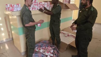 صورة الجمارك تحبط عملية تهريب لبعض الأدوية من البوابات الشرقية للبلاد