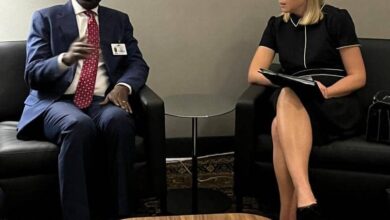 صورة وزير الخارجية يلتقي نظيرته الفنلندية