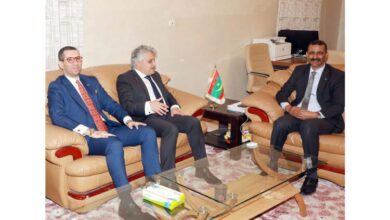 صورة وزير الثقافة يستقبل السفير المصري