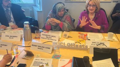 صورة استوكهولم: رئيسة جهة نواكشوط تترأس ورشة حول المشاركة السياسية للمرأة في العملية الديمقراطية