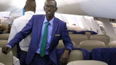 صورة الإعلان عن وفاة المدرب الوطني “ابتي صال” بعد صراع مع المرض