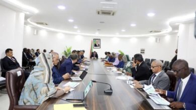 صورة الوزير الأول يترأس اجتماع اللجنة الوزارية المكلفة بمتابعة المشاريع الكبرى