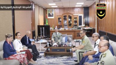 صورة المدير العام للأمن الوطني يستقبل المقرر  الخاص للأمم المتحدة المعني بحقوق الإنسان للمهاجرين