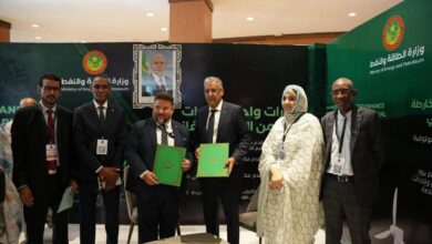 صورة موريتانيا توقع اتفاقية إطارية مع شركة UEG لإنتاج الهيدروجين والأمونياك الأخضرين