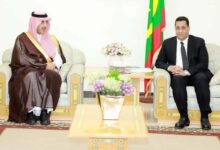 صورة الوزير الأول يجري مباحثات مع الرئيس التنفيذي للصندوق السعودي للتنمية