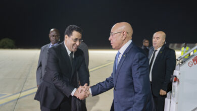 صورة غزواني يعود إلى نواكشوط بعد المشاركة في القمة العربية الإسلامية الطارئة بالدوحة