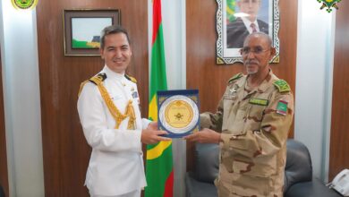 صورة قائد الأركان العامة للجيوش المساعد يستقبل الملحق العسكري التركي الجديد