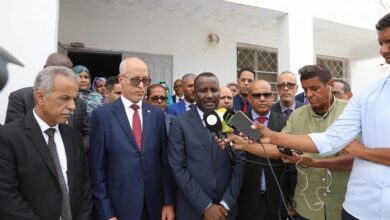 صورة وزير العدل يؤدي زيارة ميدانية لعدد من الإدارات والمصالح التابعة لقطاعه