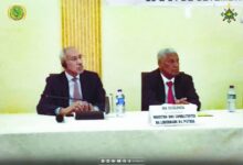 صورة وزير الدفاع يشارك في ندوة دولية في جمهورية غينيا بيساو