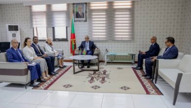 صورة وزير الشؤون الاقتصادية والتنمية يتباحث مع المنسقة المقيم للأمم المتحدة