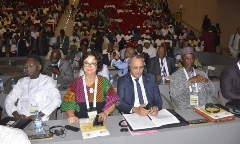 صورة رئيس الهابا  يشارك في الندوة الدولية المنطمة بتشاد حول آليات مكافحة خطاب الكراهية