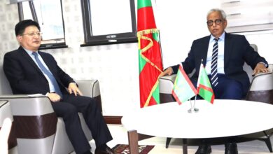 صورة وزير الشؤون الاقتصادية يبحث مع السفير الصيني تعزيز التعاون الثنائي