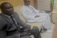 صورة مباحثات موريتانية غامبية حول سبل تعزيز العلاقات