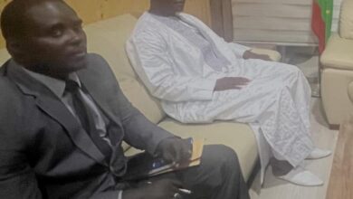 صورة مباحثات موريتانية غامبية حول سبل تعزيز العلاقات