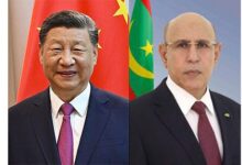 صورة رئيس الجمهورية يهنئ نظيره الصيني بمناسبة تخليد الذكرى الـ 76 لتأسيس الصين