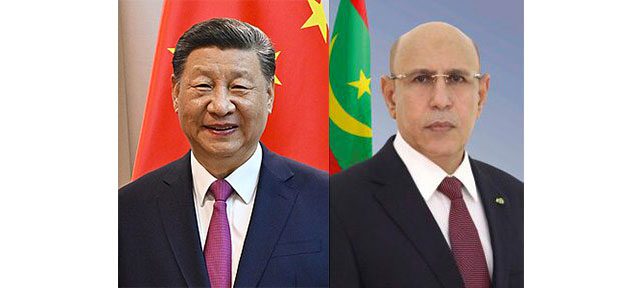 صورة رئيس الجمهورية  يهنئ نظيره الصيني بمناسبة تخليد الذكرى الـ 76 لتأسيس الصين