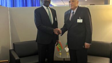 صورة وزير الشؤون الخارجية يلتقي نظيره الجزائري