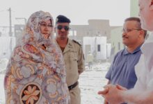 صورة وزيرة الإسكان تطلع على سير الأشغال في بعض المنشآت التعليمية