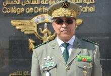 صورة تعيين الفريق إبراهيم فال الشيباني الشيخ أحمد قائدا لأركان الحرس الوطني.