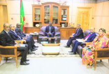 صورة وزير العدل يستقبل الممثل المقيم لبرنامج الأمم المتحدة للتنمية