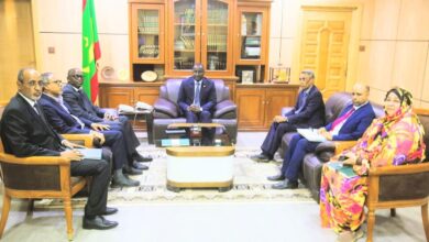 صورة وزير العدل يستقبل الممثل المقيم لبرنامج الأمم المتحدة للتنمية