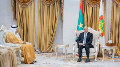 صورة رئيس الجمهورية يستقبل وزير الاستثمار السعودي