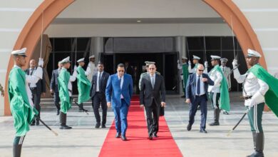 صورة رئيس الجمهورية يتوجه إلى  بروكسل لحضور فعاليات المنتدى الثاني للبوابة العالمية The Global Gateway Forum.