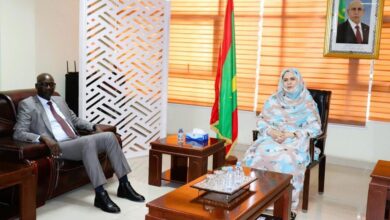 صورة وزيرة التجارة والسياحة تستقبل ممثل برنامج الغذاء العالمي
