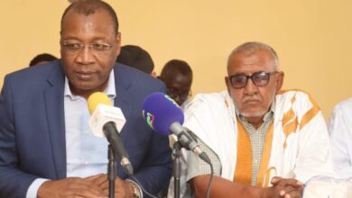 صورة وزير التنمية الحيوانية يختتم زيارته لولاية الحوض الشرقي باجتماع موسع مع المنمين جيكني