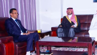 صورة وزير الشؤون الإسلامية يستقبل السفير السعودي المعتمد لدي موريتانيا