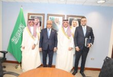 صورة *وزير الشؤون الاقتصادية يلتقي الرئيس التنفيذي للصندوق السعودي للتنمية*