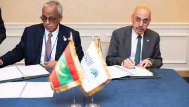 صورة *وزير الشؤون الاقتصادية يوقع اتفاقية تمويل مع البنك الإسلامي للتنمية لتوسعة مستشفى أمراض القلب في نواكشوط