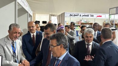 صورة وزير الثقافة والفنون  يشرف على افتتاح معرض نواكشوط الدولي للكتاب
