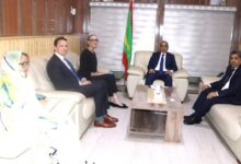 صورة وزير الداخلية وترقية اللامركزية يستقبل القائمة بالأعمال بالإنابة بسفارة الولايات المتحدة الأمريكية