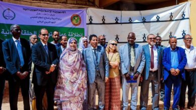 صورة وزيرة التربية تشرف على انطلاق المرحلة الثانية من حملة توزيع الكتب النسقية