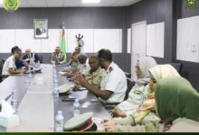 صورة المدير ية العامة للخدمات الصحية للقوات المسلحة وقوات الأمن تستقبل وفدا من اللجنة الدولية للأطباء العسكريين