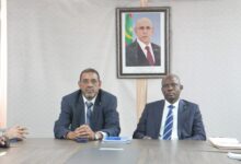 صورة تبادل المهام بين الامين العام الجديد للمندوبية العامة للتضامن الوطني ومكافحة الإقصاء “التآزر” وسلفه