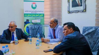 صورة وزير التكوين المهني يترأس اجتماعاً لتقييم جاهزية مدرسة التكوين الفني والمهني الصناعية للعام الدراسي الجديد